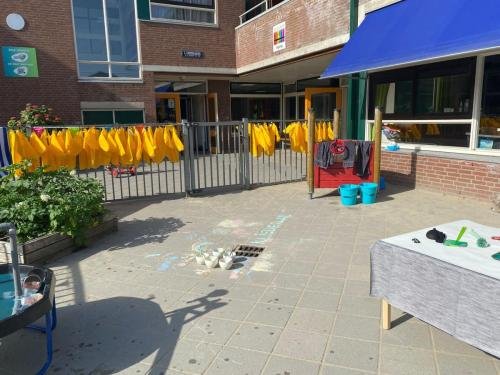 Op het schoolplein