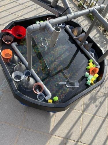 Spelen met waterparels