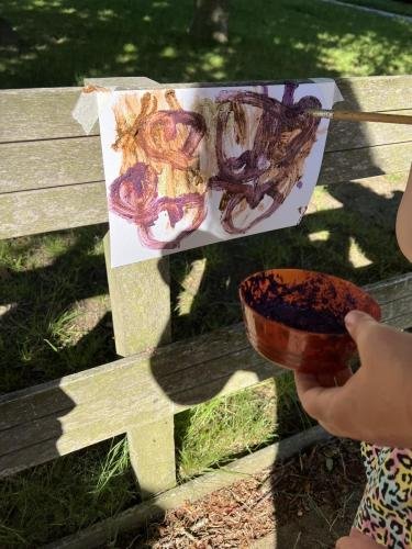 Schilderen met modderverf