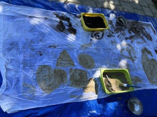 Schilderen met modder