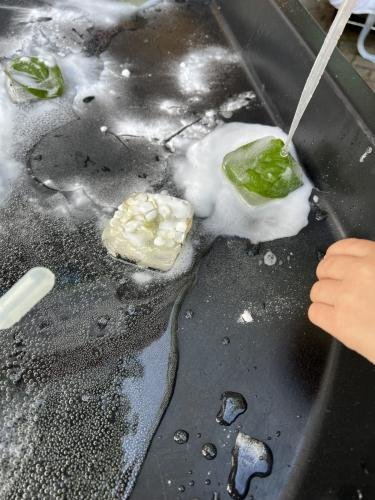 Experimenteren met ijs