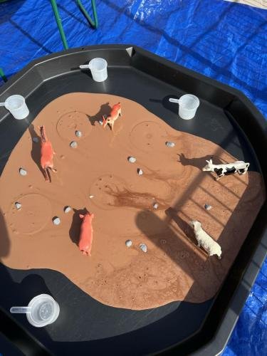 Oobleck, maïzena, water en cacao