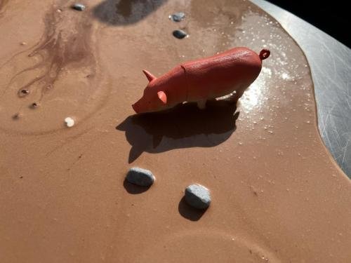 Oobleck, maïzena, water en cacao