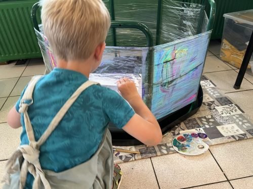 Afdrukken maken op plastic