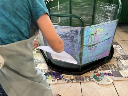 Afdrukken maken op plastic