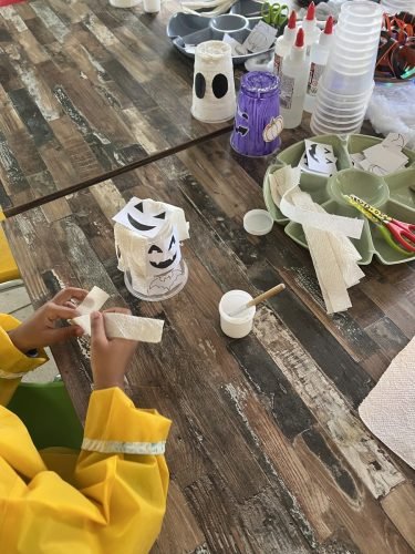 Halloween lichtjes maken