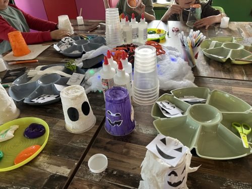 Halloween lichtjes maken